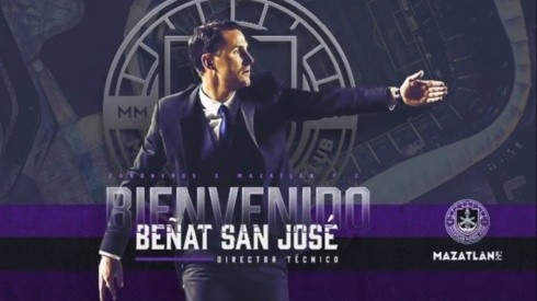 Beñat San José es el nuevo entrenador de Mazatlán de México, a tres años de su consagración como campeón en Universidad Católica