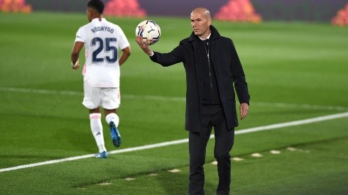 Zidane solo piensa en el partido entre Real Madrid y Villarreal.