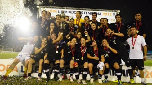 Colo Colo femenino ganó la Libertadores el 2012 en Brasil