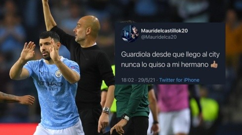 Hermano del Kun Agüero incencia Twitter con crítica a Guardiola