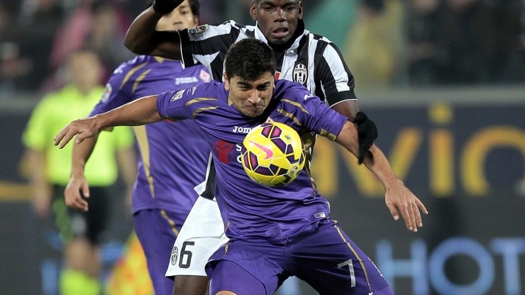 David Pizarro, mediocampista chileno en el fútbol italiano