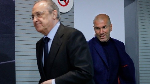 Zinedine Zidane afirmó que Florentino Pérez no le transmitió confianza.
