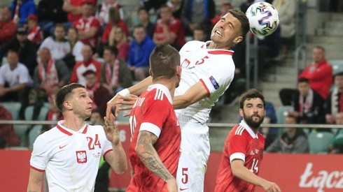 Polonia y Rusia empataron 1-1 en el penúltimo amistoso antes de la Eurocopa.