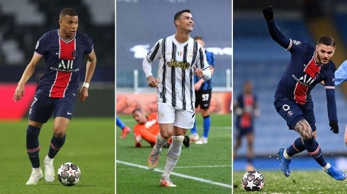 Kylian Mbappé, Cristiano Ronaldo y Mauro Icardi están involucrados en el mercado de fichajes.