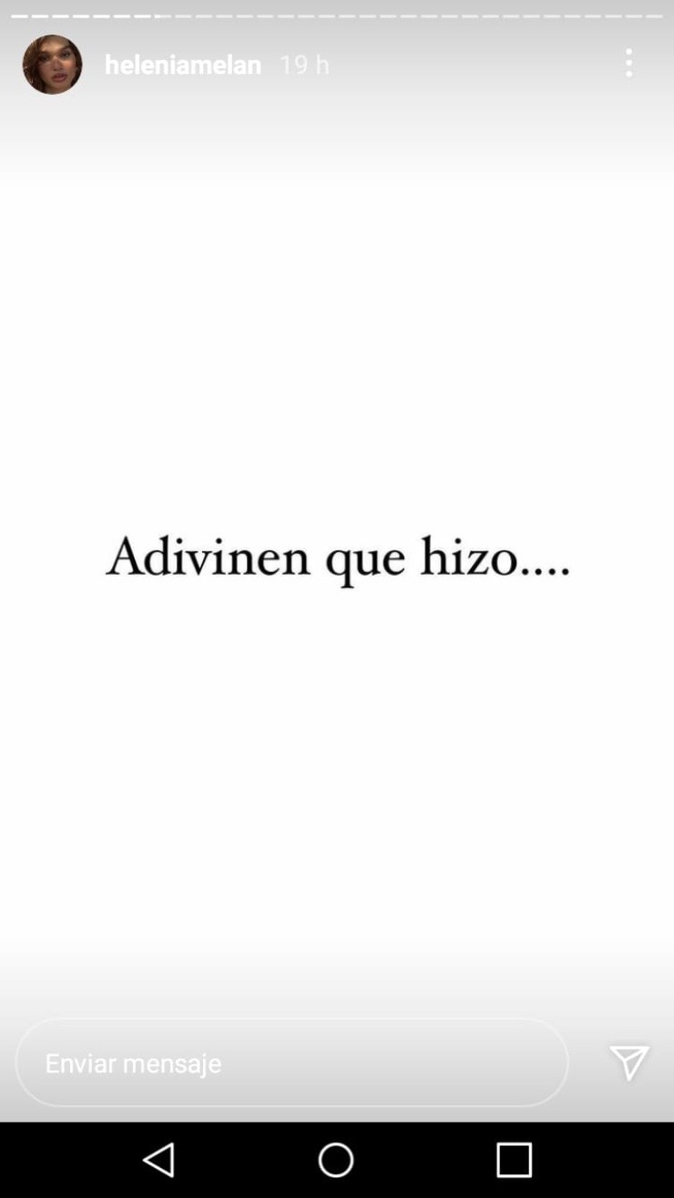 Helénia Melán Instagram