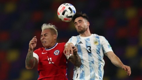Chile en su partido ante Argentina por las Eliminatorias Sudamericanas rumbo al Mundial de Qatar 2022.