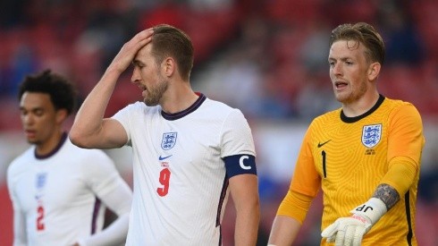 Los ingleses son el equipo más caro que disputa la actual Eurocopa, liderados por Harry Kane. Foto: Getty.