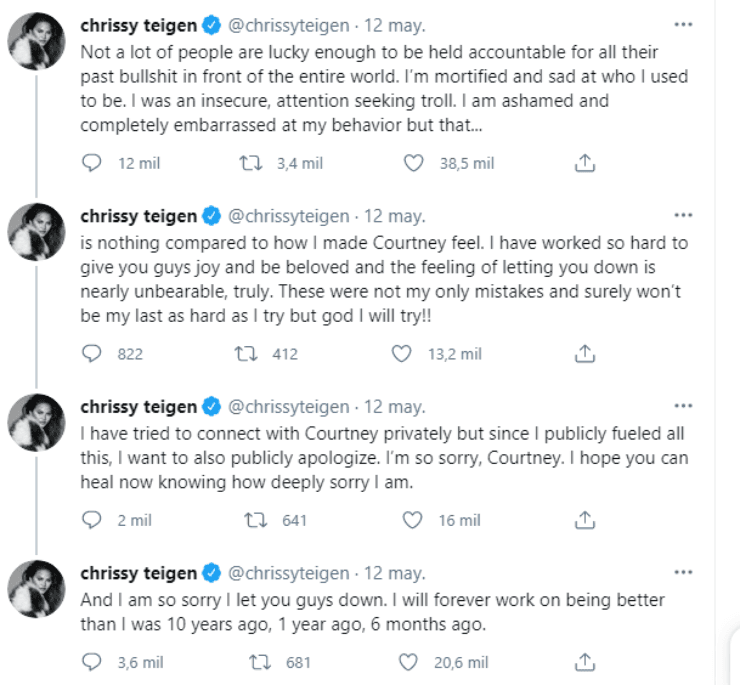 Chrissy Teigen Twitter