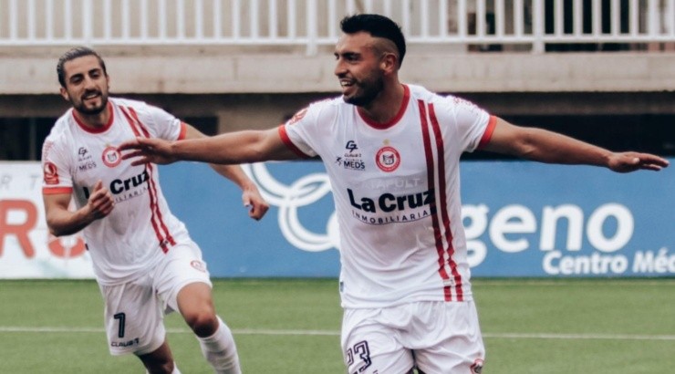 Unión San Felipe lo ganaba con tranquilidad ante Barnechea. Foto: Unión San Felipe