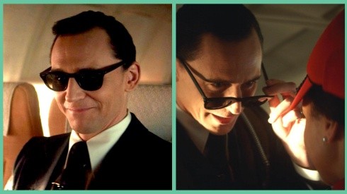 Tom Hiddleston como Loki, quien se hace pasar por D.B. Cooper.