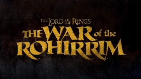 El logo presentando para The Lord of the Rings: The War of the Rohirrim.