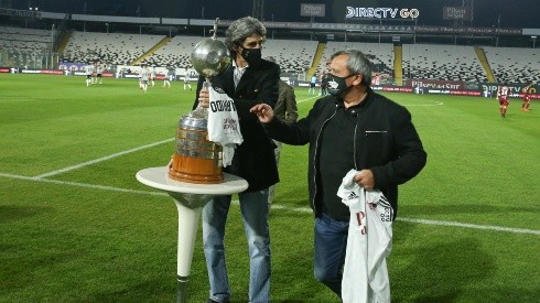 Campeones de la Libertadores se reunieron en el Sheraton y ahí mostraron la camiseta que Adidas estrenará