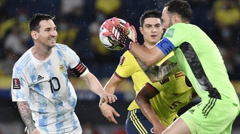 Lionel Messi se quedó sin gol frente a Colombia.