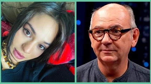 Rocío Toscano y Luis Gnecco con cara de tragedia.