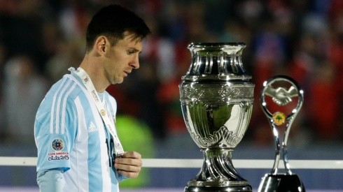 Messi, cerca de la Copa América, pero sin poder ganarla.