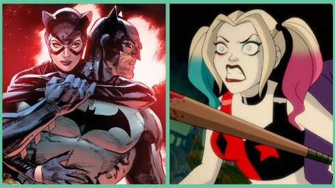 El cómic de Batman Catwoman y la serie de Harley Quinn.