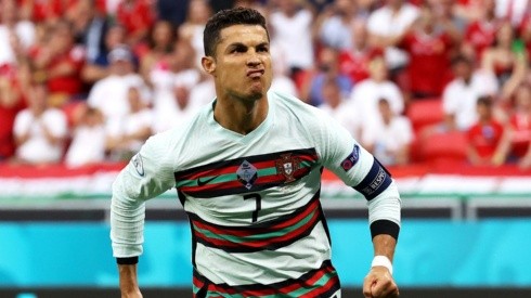 Cristiano Ronaldo marcó un doblete frente a Hungría