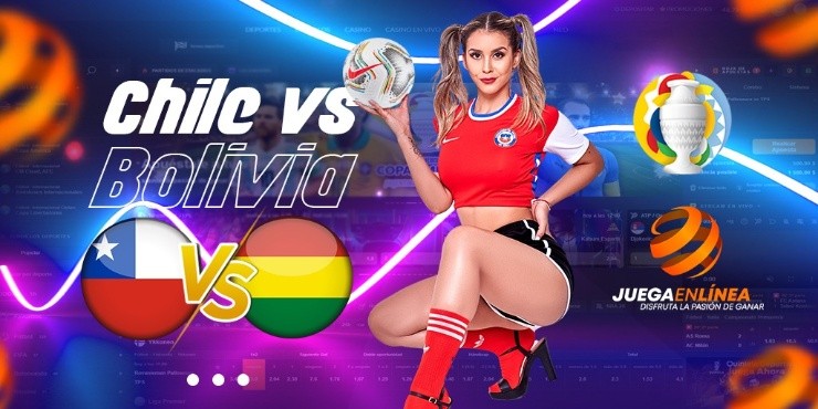 Chile vs Bolivia se disputa este viernes en Cuiabá, y también puedes ser parte de esta fiesta junto a juegaenlinea. | Foto: Juegaenlinea.
