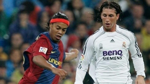 Ronaldinho canchereó a Sergio Ramos y recibió tremenda respuesta