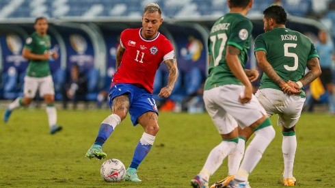 Eduardo Vargas, jugador del partido, reconoce que Chile sufrió de más ante Bolivia y casi cuesta el empate.