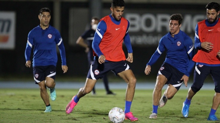 Daniel González y Clemente Montes son dos de los emergentes en la selección chilena de Martín Lasarte. Foto: ANFP