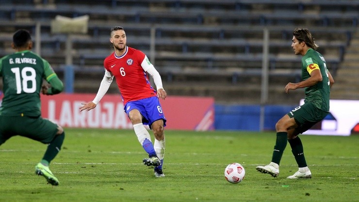 Francisco Sierralta no ha sumado minutos en por la selección chilena en la Copa América de Brasil 2021. Foto: ANFP
