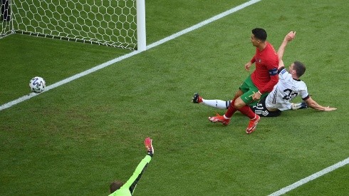 Cristiano puso el 1-0 ante los germanos a los 15' de partido.