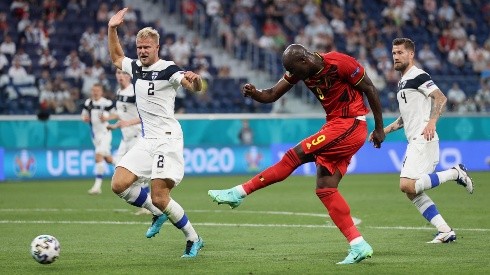 Lukaku marcó el segundo gol de los belgas