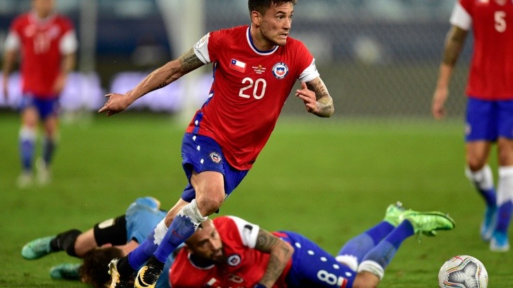 Charles Aránguiz, mediocampista de la selección chilena