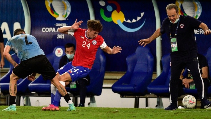 Luciano Arriagada debutó en la selección chilena