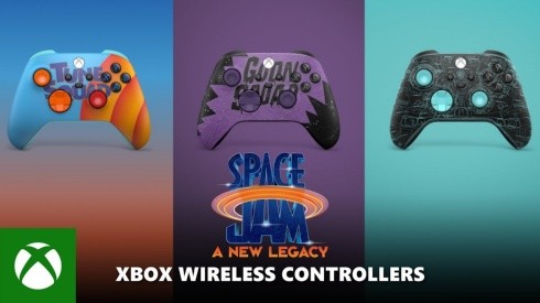 Xbox muestra sus joysticks de Space Jam 2
