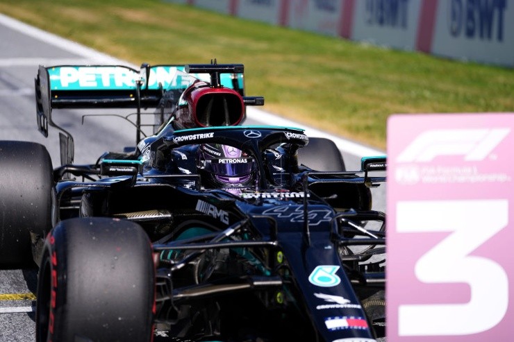 Lewis Hamilton había terminado en P3, sin embargo, por la sanción a Bottas, largará en segundo en la grilla. (Foto: Formula 1)