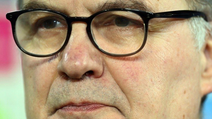 Marcelo Bielsa, entrenador del Leeds United de la Premier League