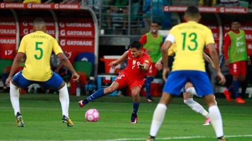 Chile jugará con Brasil en cuartos.