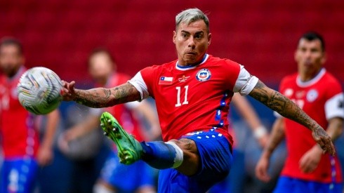 Eduardo Vargas ha sido uno de los pilares de la actuación de Chile en la Copa América Brasil 2021