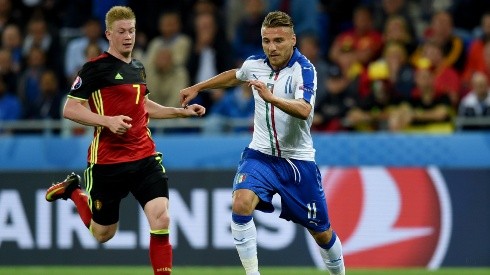 Choque de candidatos entre Bélgica e Italia por la Eurocopa.
