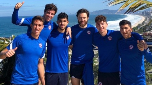 La selección chilena mostró su cara más joven junto a Copacabana en la antesala del duelo con Brasil por la Copa América