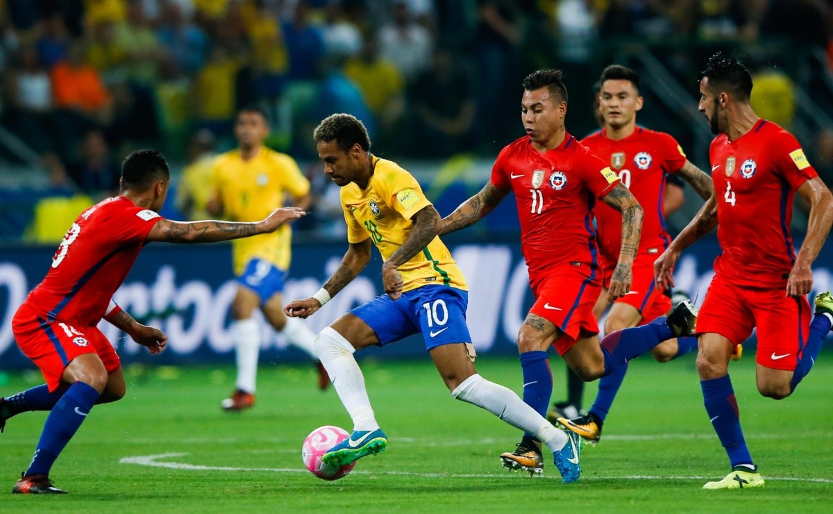 Chile vs Brasil EN VIVO Horario, formaciones y quién transmite TV y