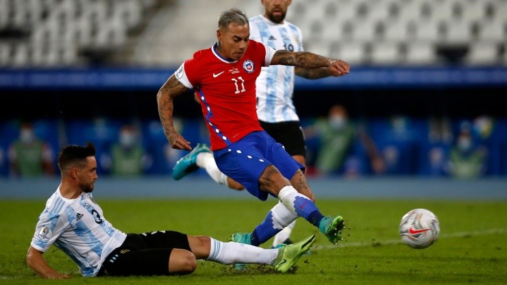 Eduardo Vargas fue el goleador de Chile en la Copa América