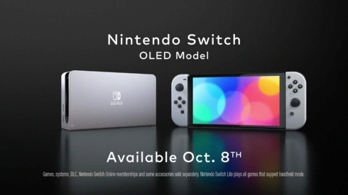 La imagen es todo: anuncian Nintendo Switch Oled