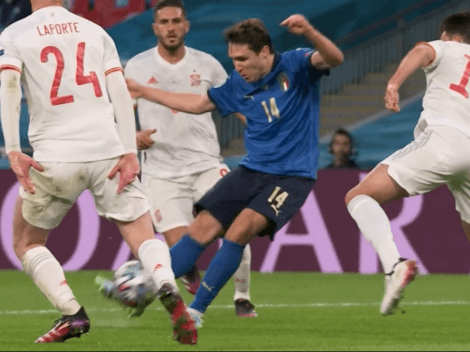 Video: ¡Golazo! Chiesa anota y pone a Italia en la final de la Euro