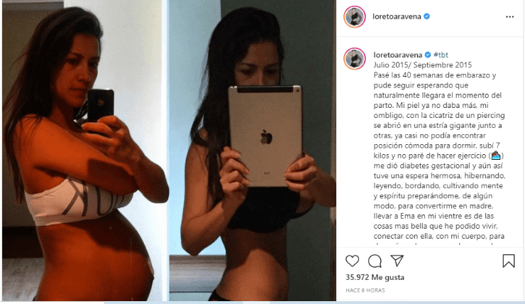 Loreto Aravena Instagram