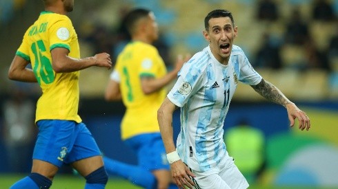 Ángel Di María es el héroe de la selección de Argentina tras el primer tiempo ante Brasil por la final de la Copa América 2021.
