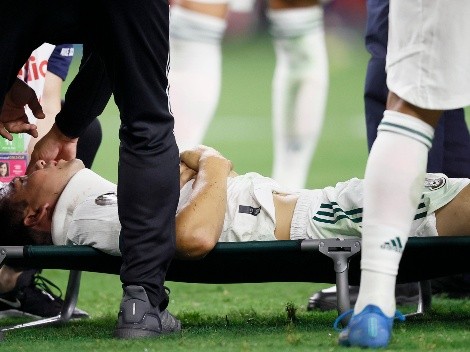 La escalofriante lesión de Hirving Lozano en la Copa de Oro