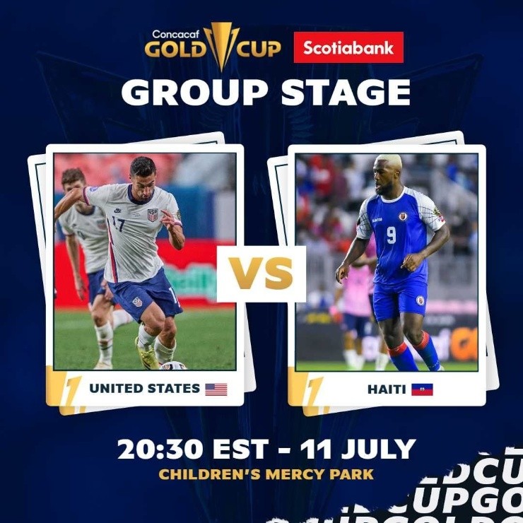 Estados Unidos debuta ante Haití en la Copa Oro 2021. (Foto: CONCACAF Gold Cup)