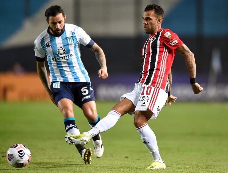 Racing y Sao Paulo ya se enfrentaron en la fase de grupos de Copa Libertadores. (Foto: Getty)