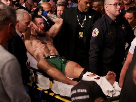 McGregor rompe el silencio tras su terrible lesión en el UFC