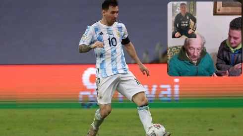 Lionel Messi respondió como crack el cariño de uno de sus mayores hinchas.