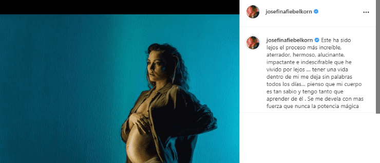 Josefina Fiebelkorn en Instagram