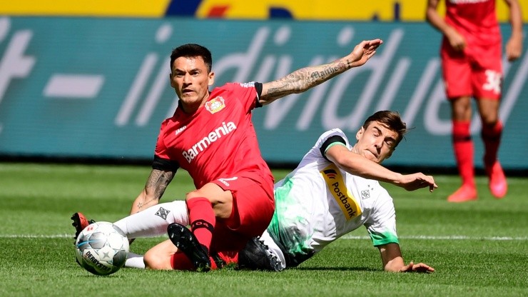 Charles Aránguiz, mediocampista chileno de Bayer Leverkusen